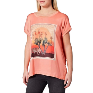 Garcia coral graphic top